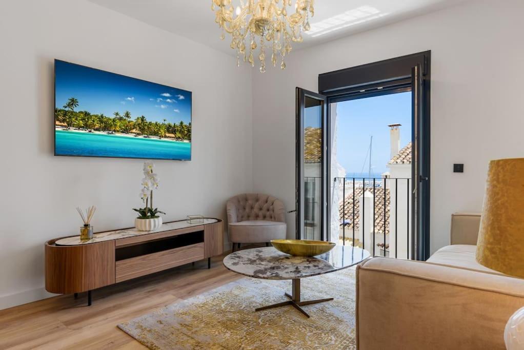 Luxury Sea View Puerto Banus Apartment Marbella Luaran gambar